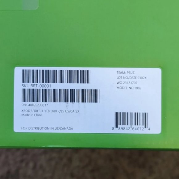 NEW! Microsoft Xbox Series X 1TB SSD Home Console - Picture 8 of 8